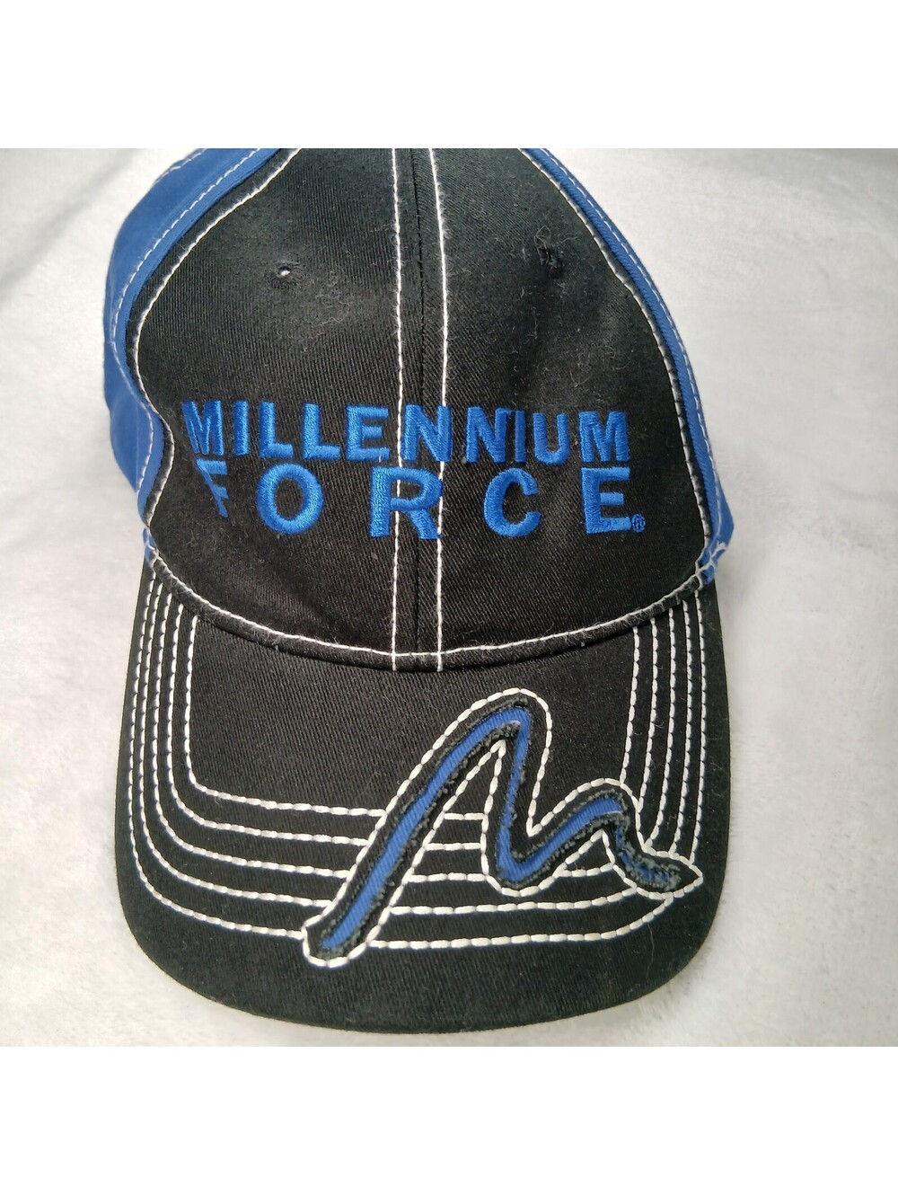Cedar Point Millennium Force Rollercoaster Baseball Hat Cedar Fair Park Souvenir